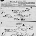 UFO Mystery Ship instructions page 1. Copyright © 2020 Frank Henriquez