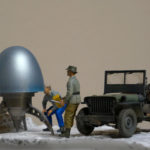 Stranger in the desert diorama - parts and figures