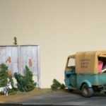 Arii 1/32 scale 1957 Daihatsu Midget - rescaled to 1/35