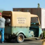 Arii 1/32 scale 1957 Daihatsu Midget - rescaled to 1/35