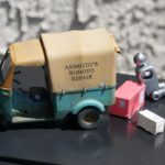 Arii 1/32 scale 1957 Daihatsu Midget - rescaled to 1/35