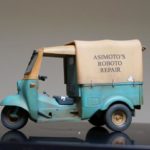 Arii 1/32 scale 1957 Daihatsu Midget - rescaled to 1/35