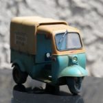 Arii 1/32 scale 1957 Daihatsu Midget - rescaled to 1/35